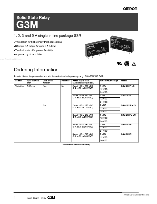 G3M-203P-UTU-DC5