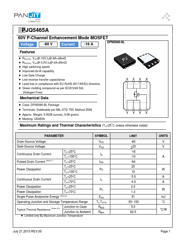 PJQ5465A