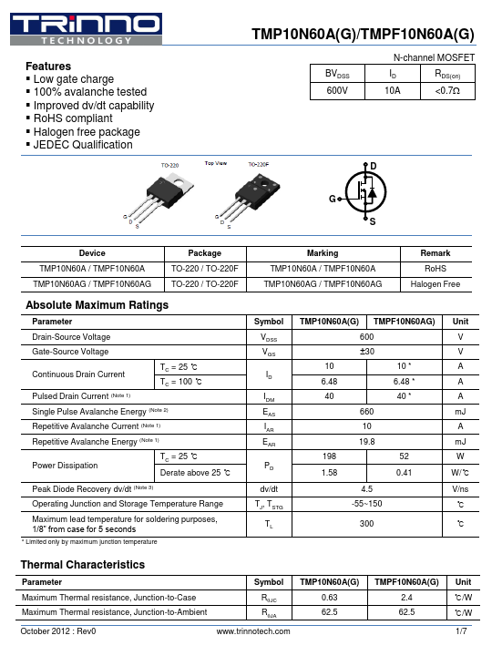 TMP10N60AG