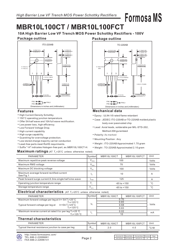 MBR10L100CT