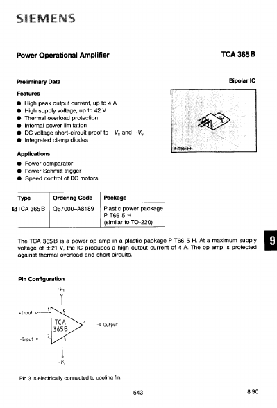 TCA365B