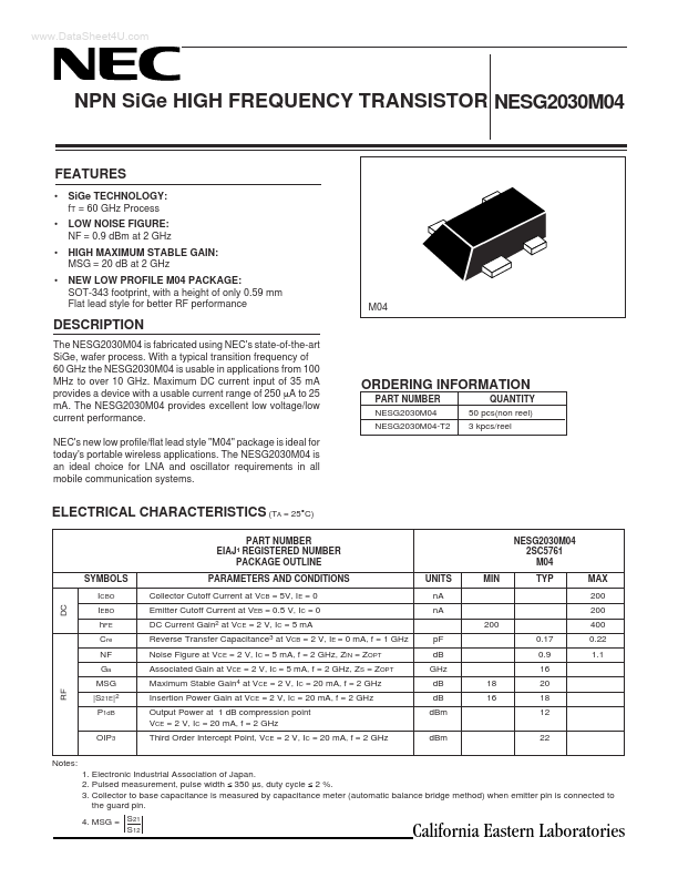 NESG2030M04