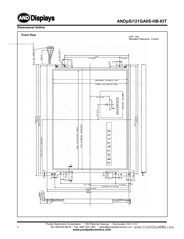 ANDPSI121GAOS-HB-KIT