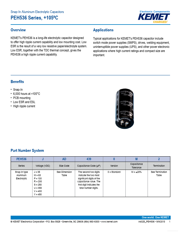 PEH536YAG3120M