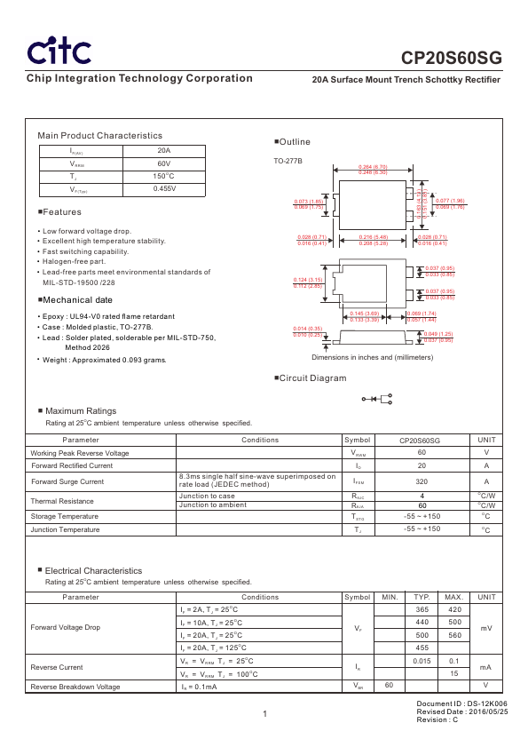 CP20S60SG