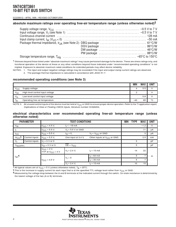 SN74CBT386