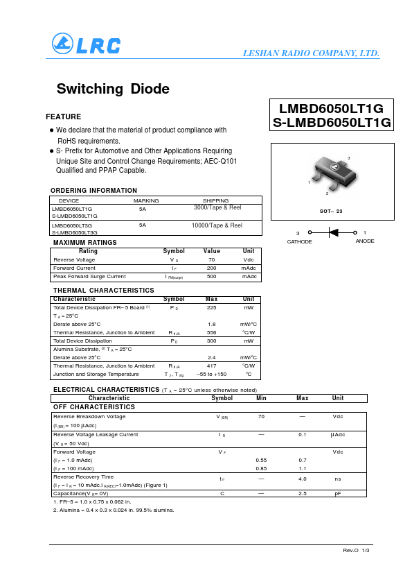 LMBD6050LT1G