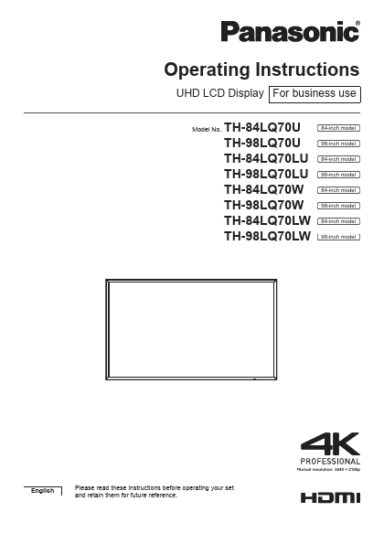 TH-98LQ70LU