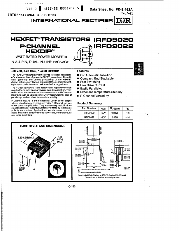 IRFD9020