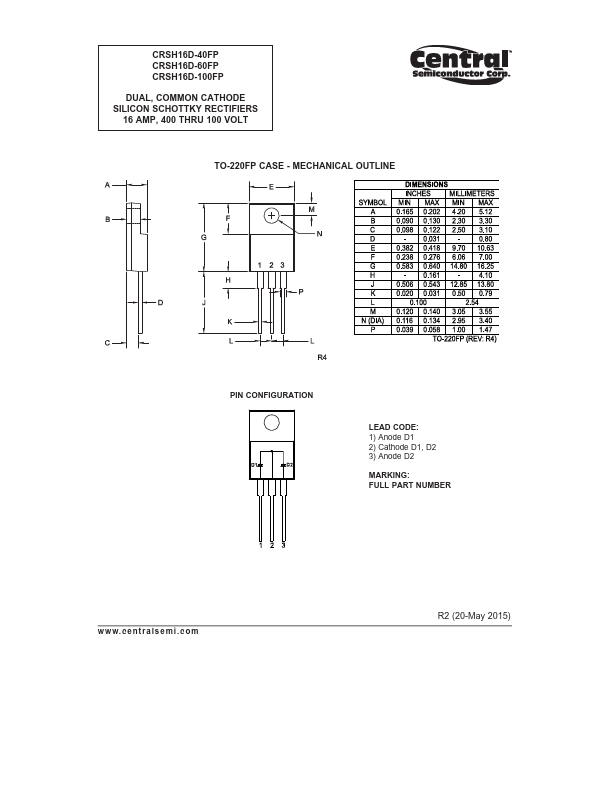 CRSH16D-40FP