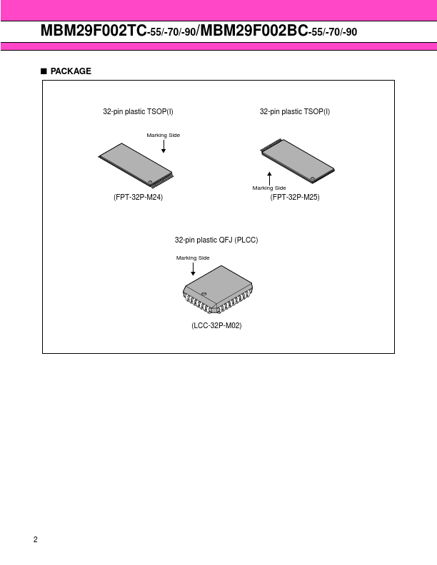 MBM29F002TC-70