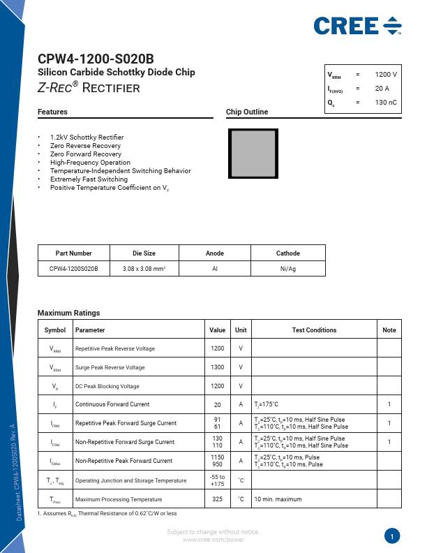 CPW4-1200-S020B