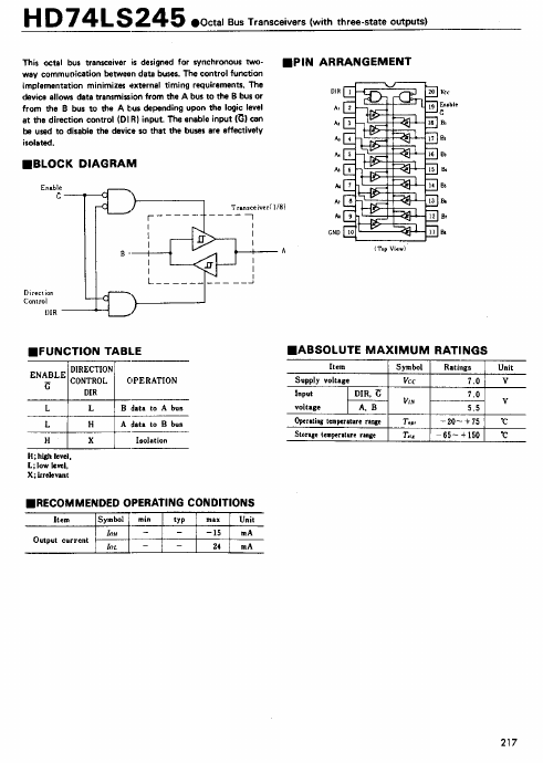 HD74KS245