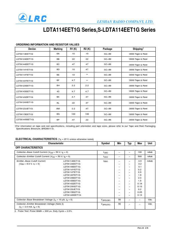 LDTA144EET1G