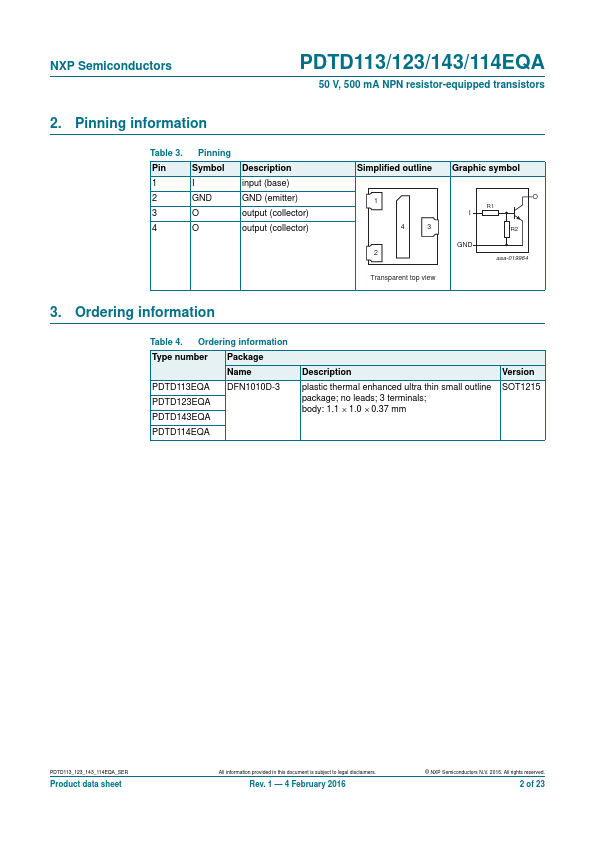 PDTD114EQA