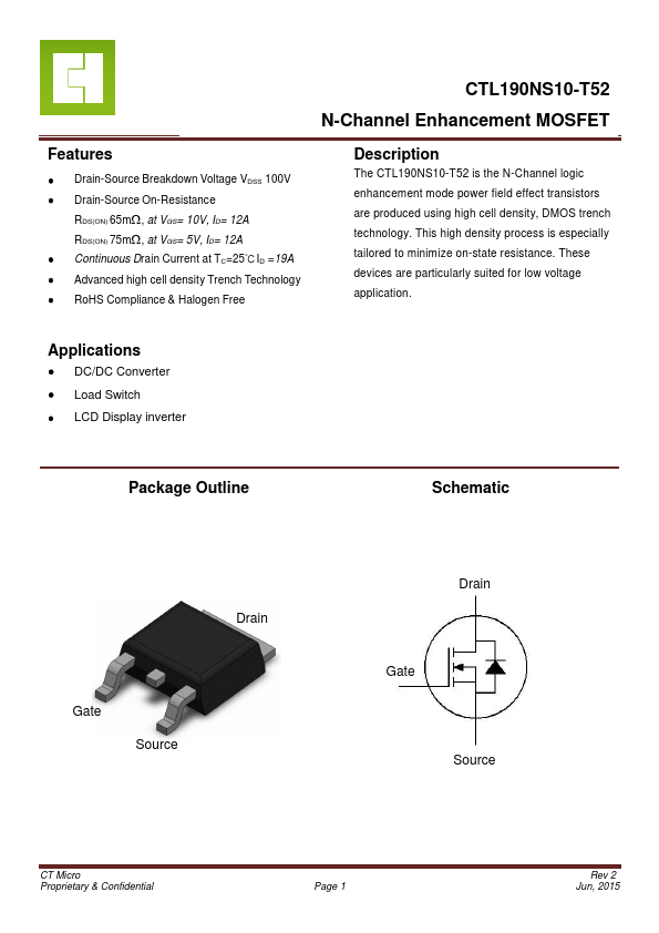 CTL190NS10-T52