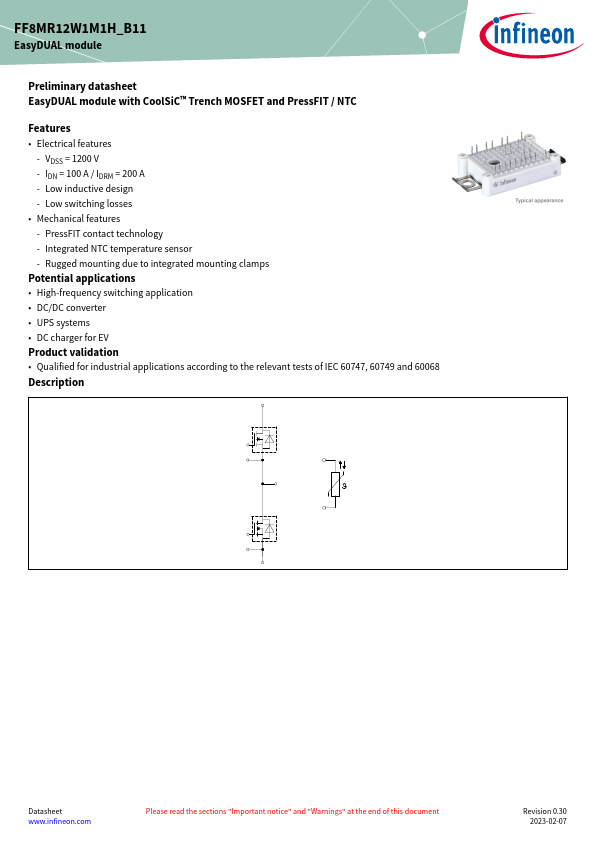FF8MR12W1M1H_B11 Datasheet Preview