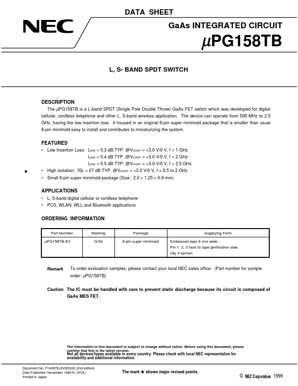 UPG158TB