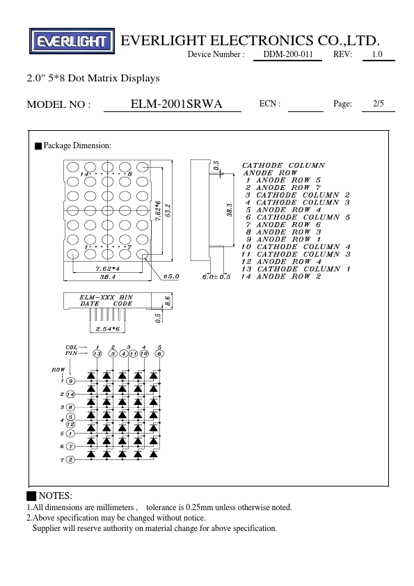 ELM-2001SRWA