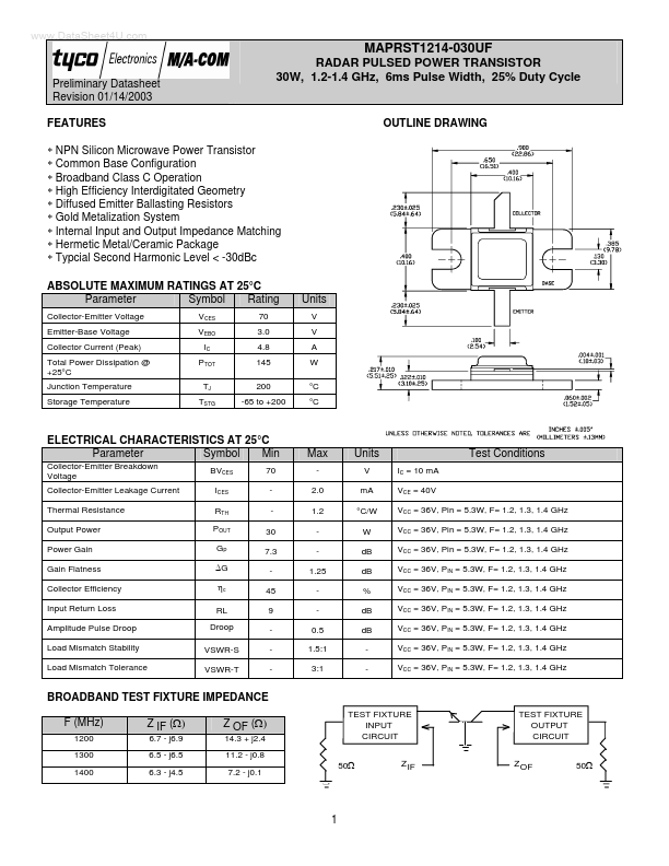 MAPRST1214-030UF