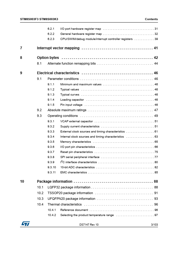 STM8S003K3