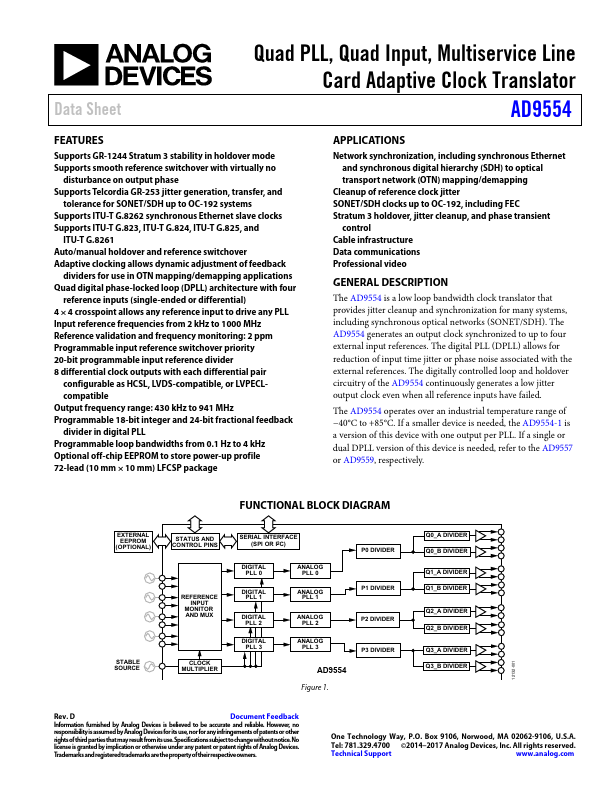 AD9554