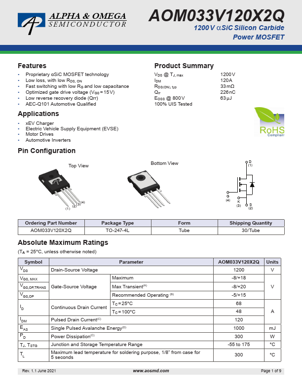 AOM033V120X2Q