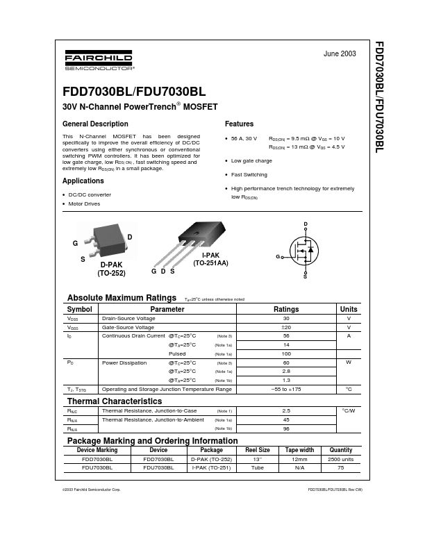 FDU7030BL