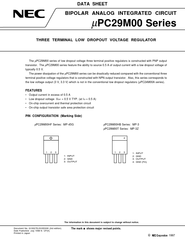 UPC29M12HB