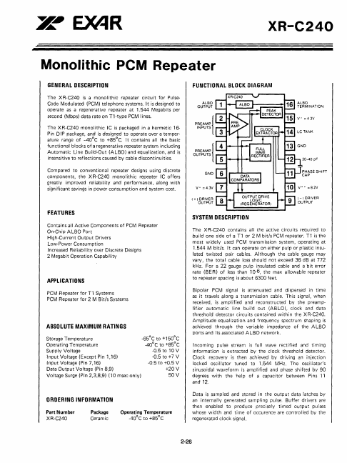 XR-C240