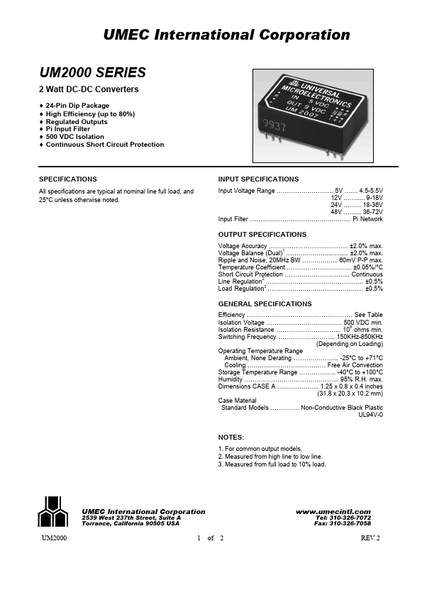 UM2035C-3W