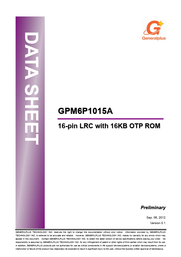 GPM6P1015A