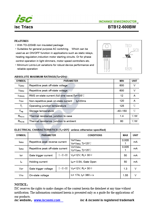 BTB12-600BW