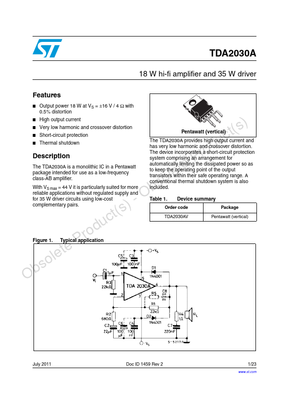 TDA2030A