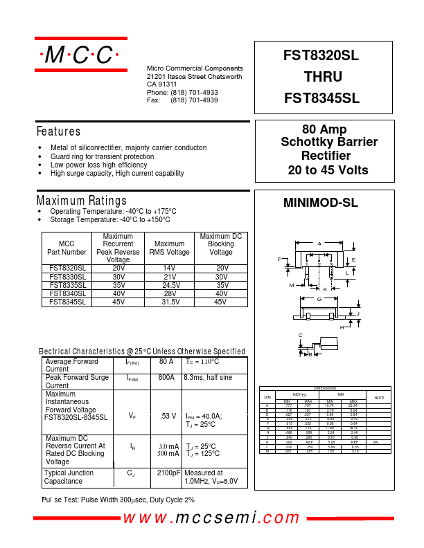 FST8340SL