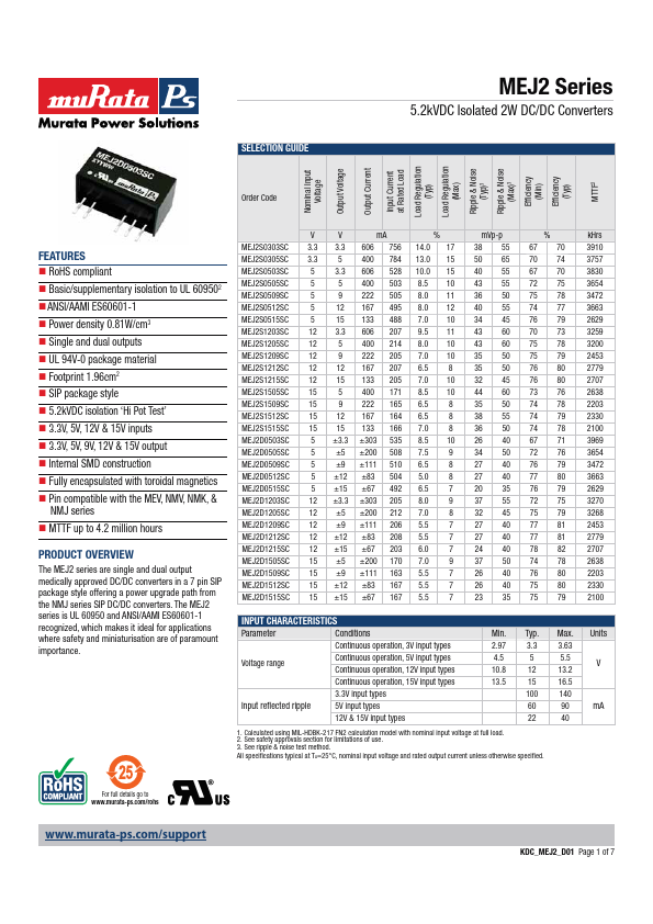 MEJ2D1512SC