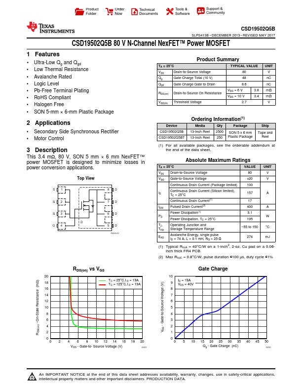 CSD19502Q5B