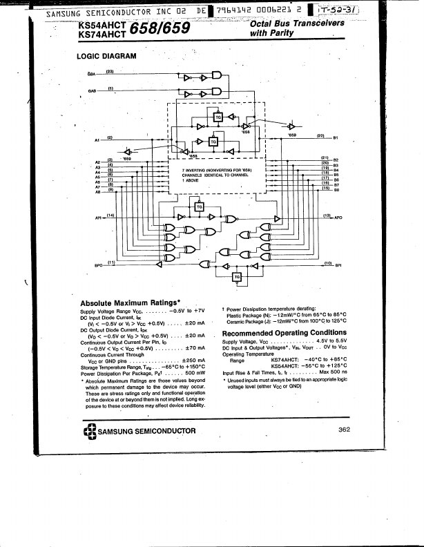 KS74AHCT659