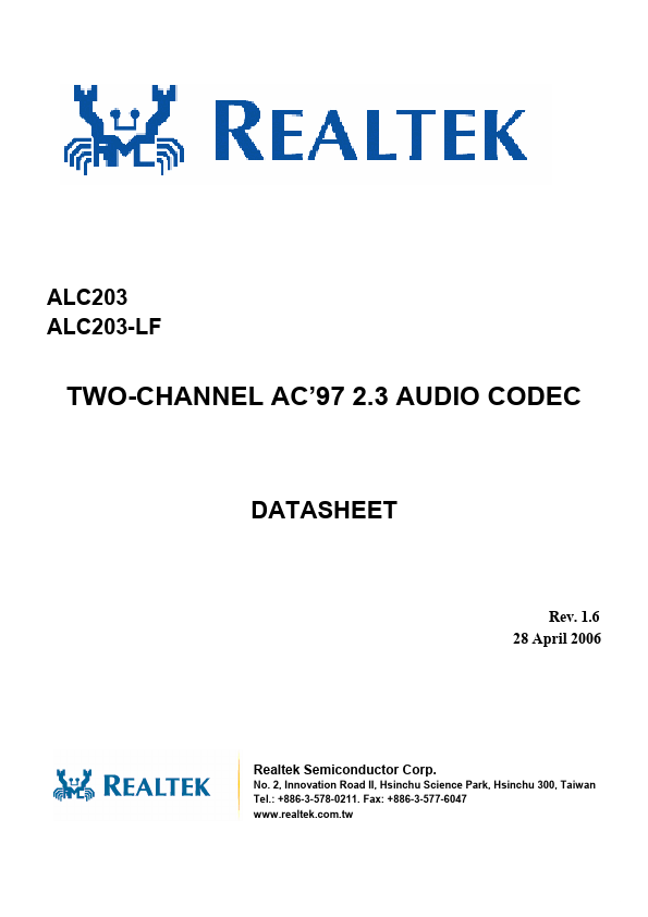 ALC203-LF