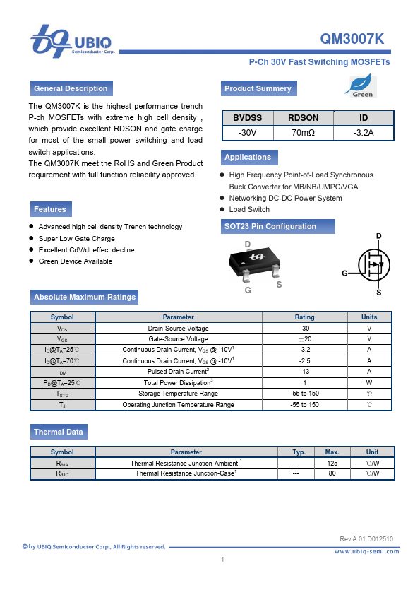 QM3007K