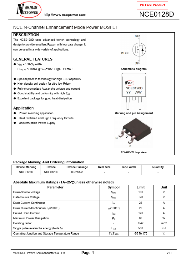 NCE0128D