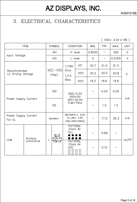 AGM1616B