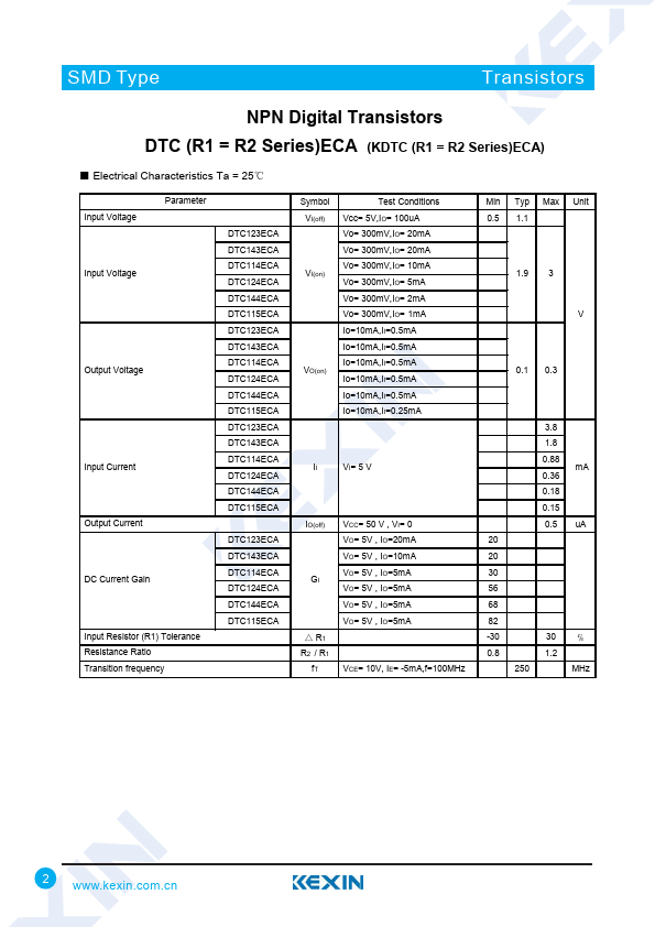 DTC143ECA