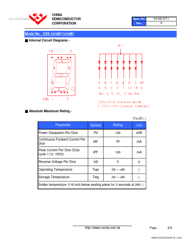 CSS-1018B7