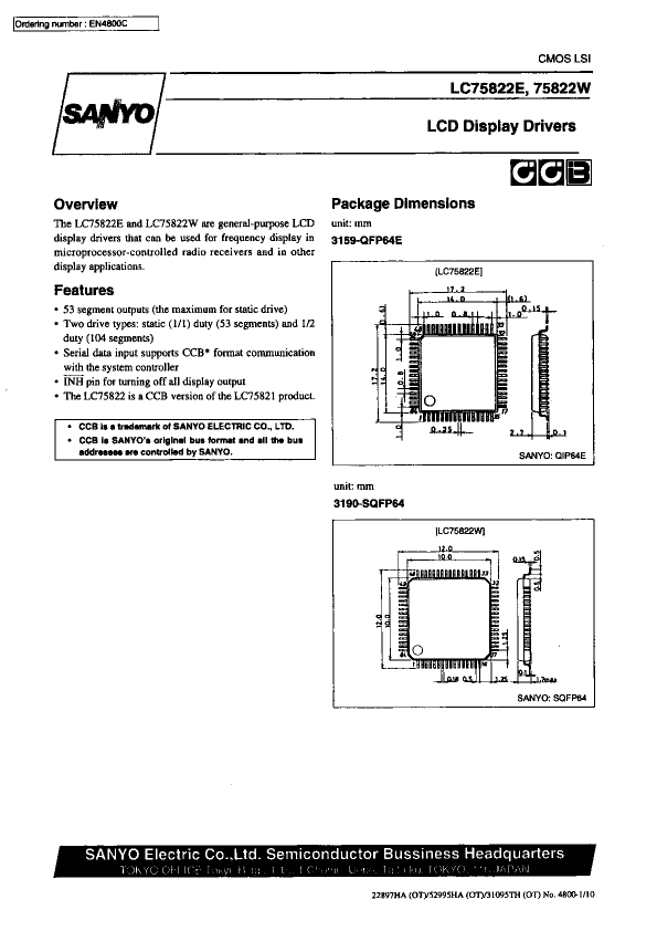 LC75822E