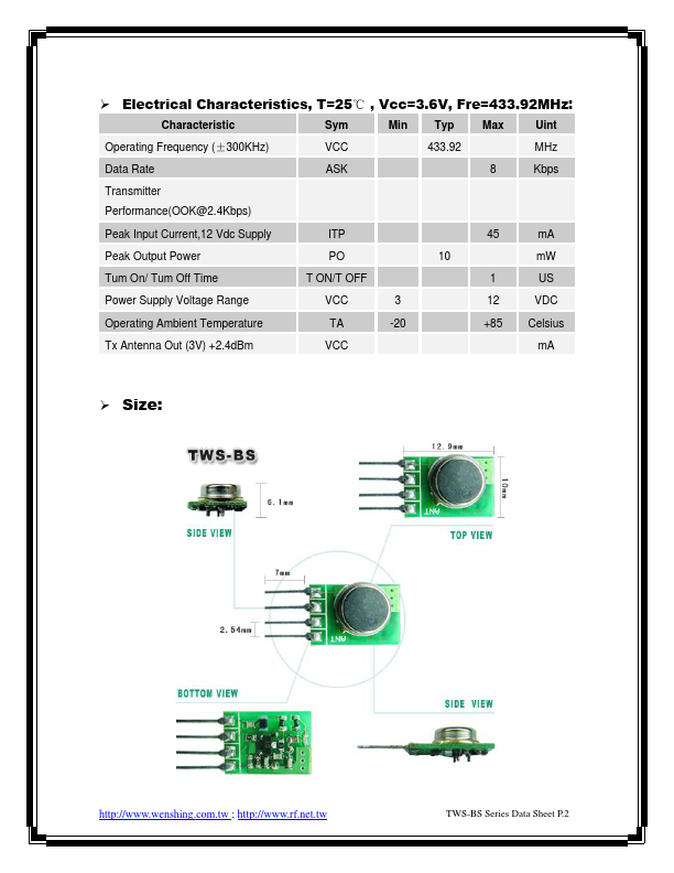 TWS-BS-3