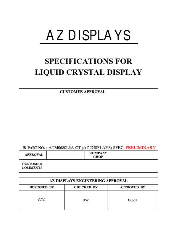 ATM0680L3A-CT Datasheet Preview