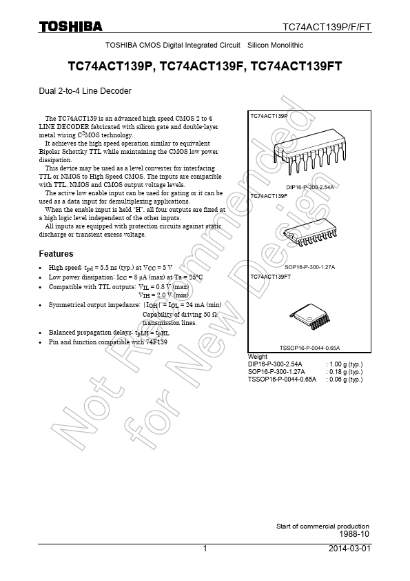 TC74ACT139P