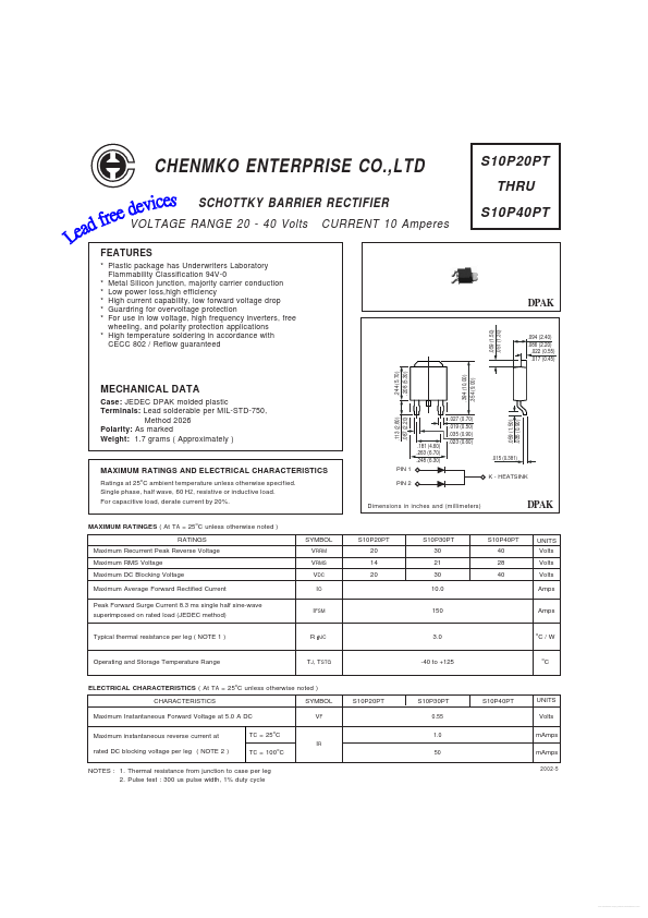 S10P40PT