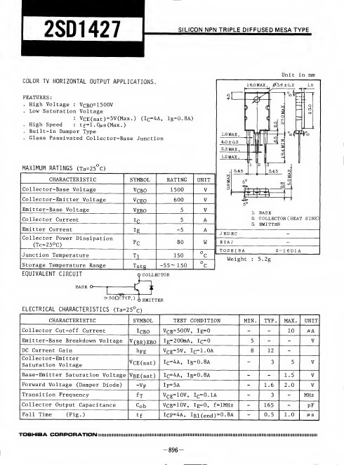 2SD1427